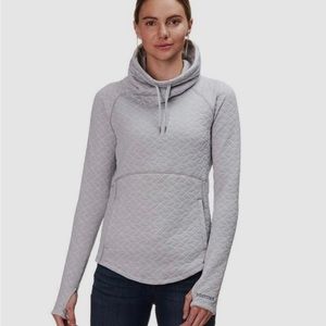 Marmot- Small- Grey: Annie Long Sleeve Pullover